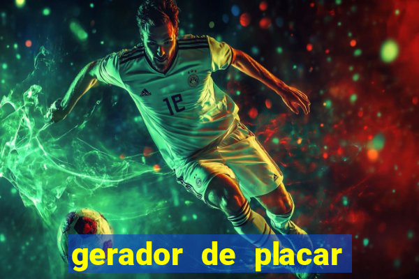 gerador de placar de futebol